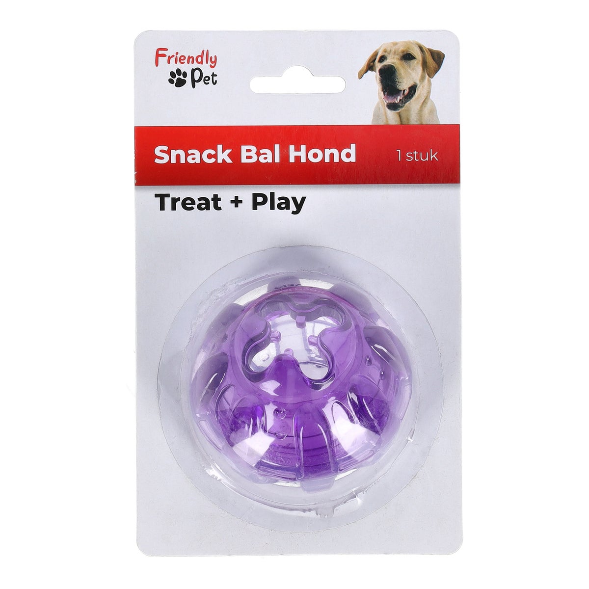 Snackbal hond treat en play Snackbal hond treat en play