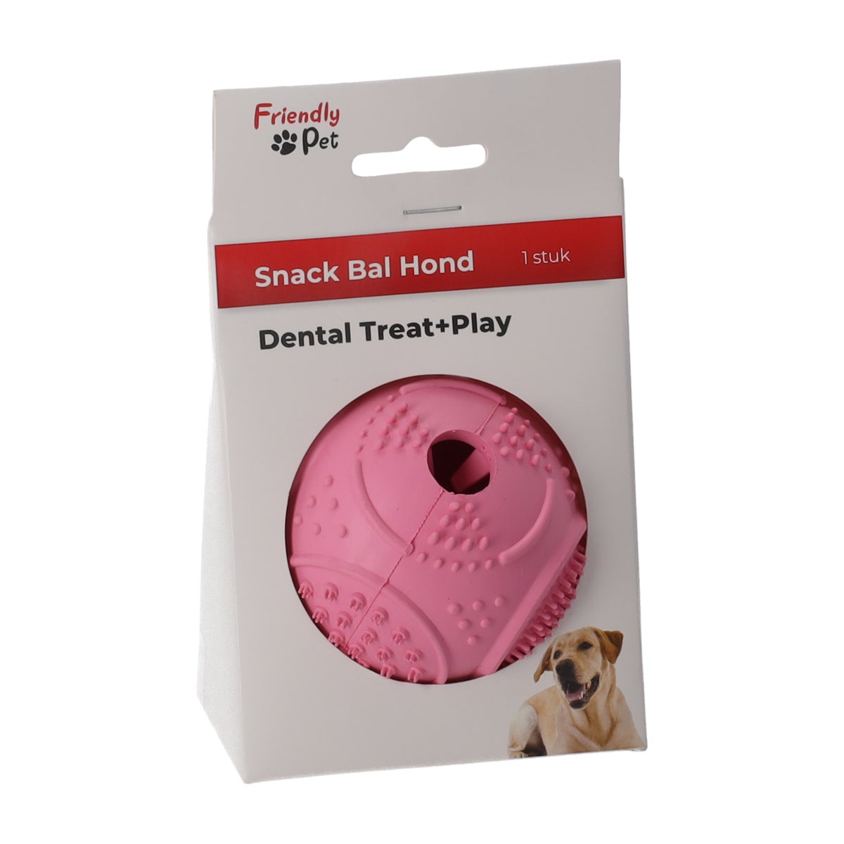 Snackbal hond dental treat en play Snackbal hond dental treat en play