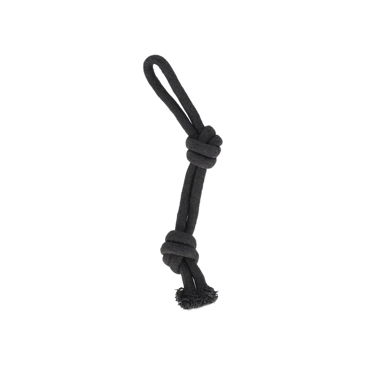 Hondenspeelgoed Ringo trektouw grijs 18 mm 45 cm Hondenspeelgoed Ringo trektouw grijs 18 mm 45 cm