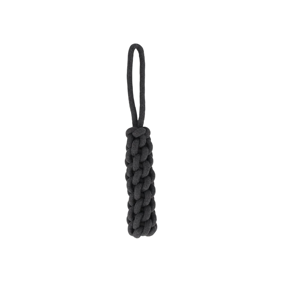 Hondenspeelgoed Ringo trektouw woven grijs 15mm 40cm Hondenspeelgoed Ringo trektouw woven grijs 15mm 40cm