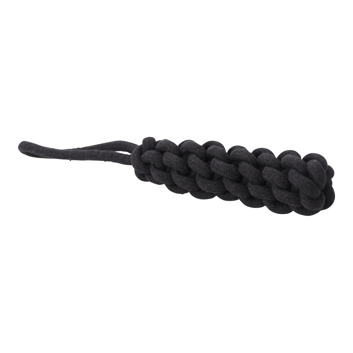 Hondenspeelgoed Ringo trektouw woven grijs 15mm 40cm Hondenspeelgoed Ringo trektouw woven grijs 15mm 40cm