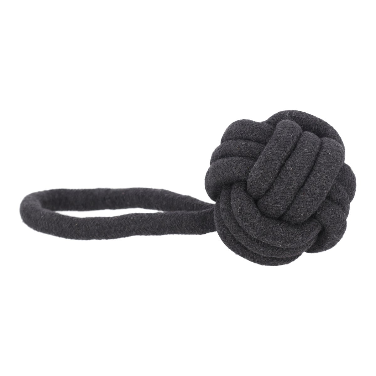Hondenspeelgoed Ringo touw bal grijs D8,5 cm 15 mm 25 cm Hondenspeelgoed Ringo touw bal grijs D8,5 cm 15 mm 25 cm