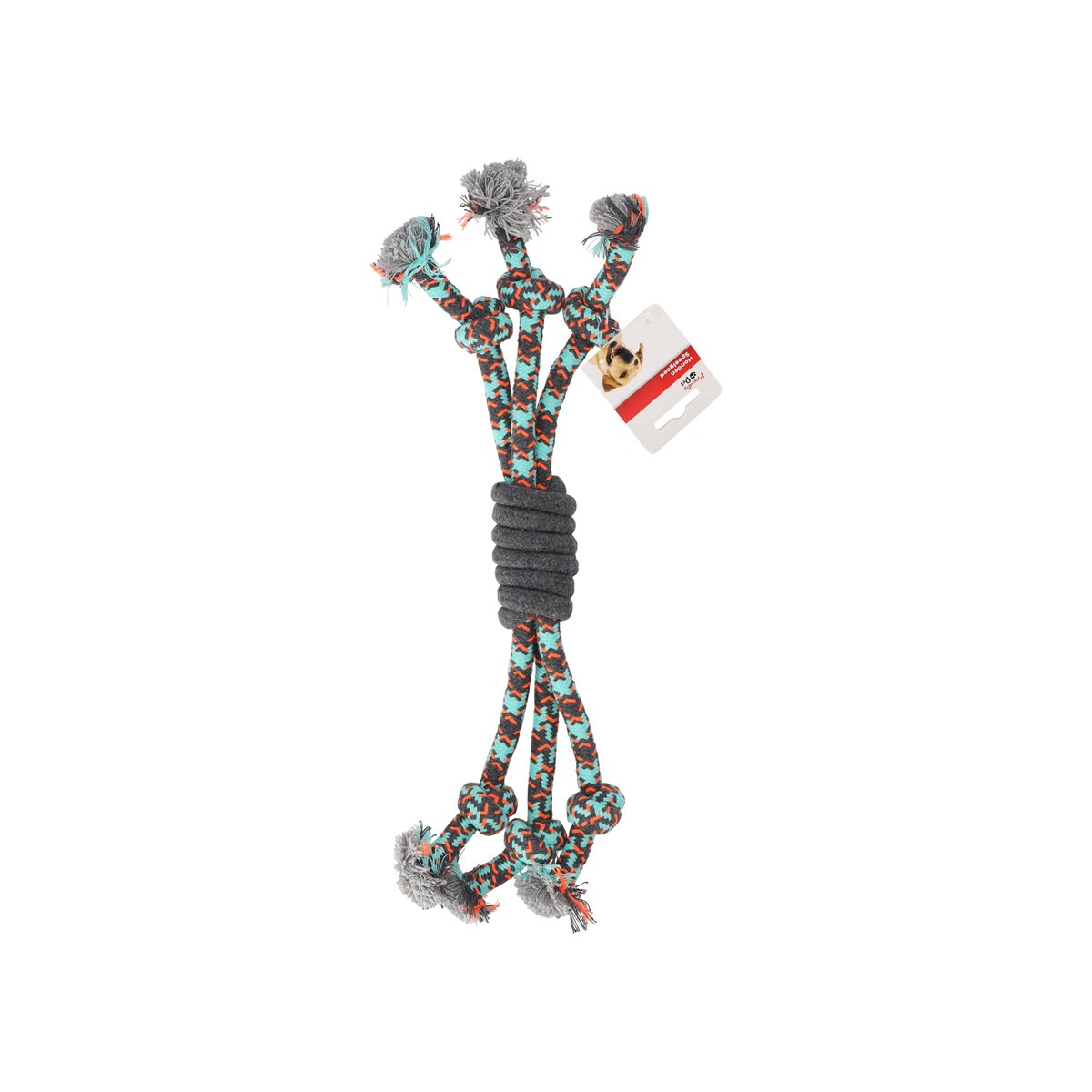 Hondenspeelgoed Riva touw twist groen 45 cm Hondenspeelgoed Riva touw twist groen 45 cm
