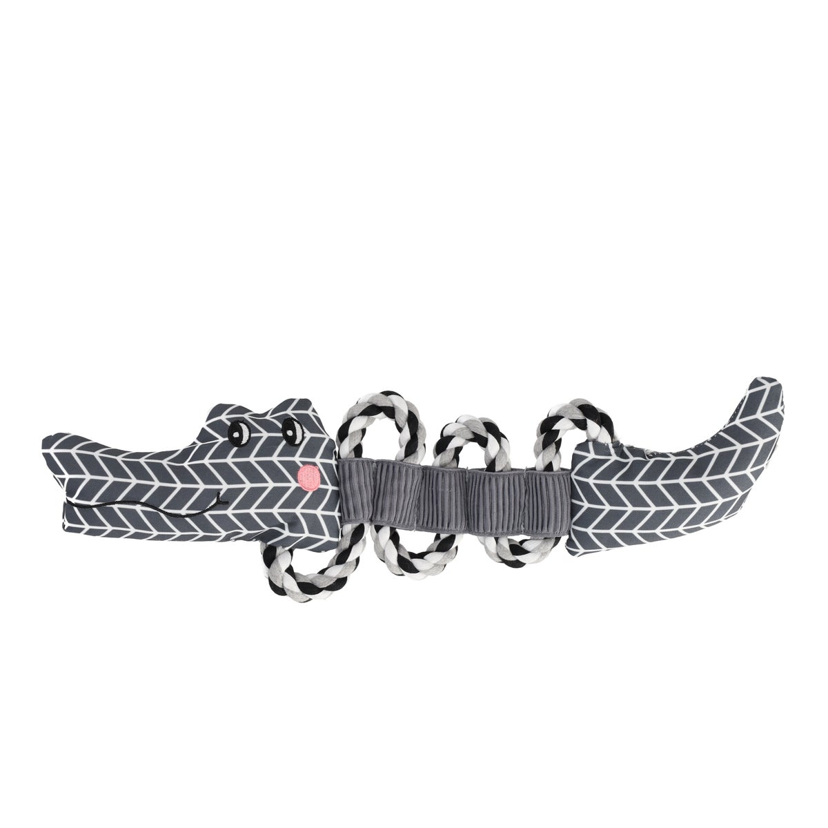 Hondenspeelgoed Jokko krokodil grijs 44 cm Hondenspeelgoed Jokko krokodil grijs 44 cm