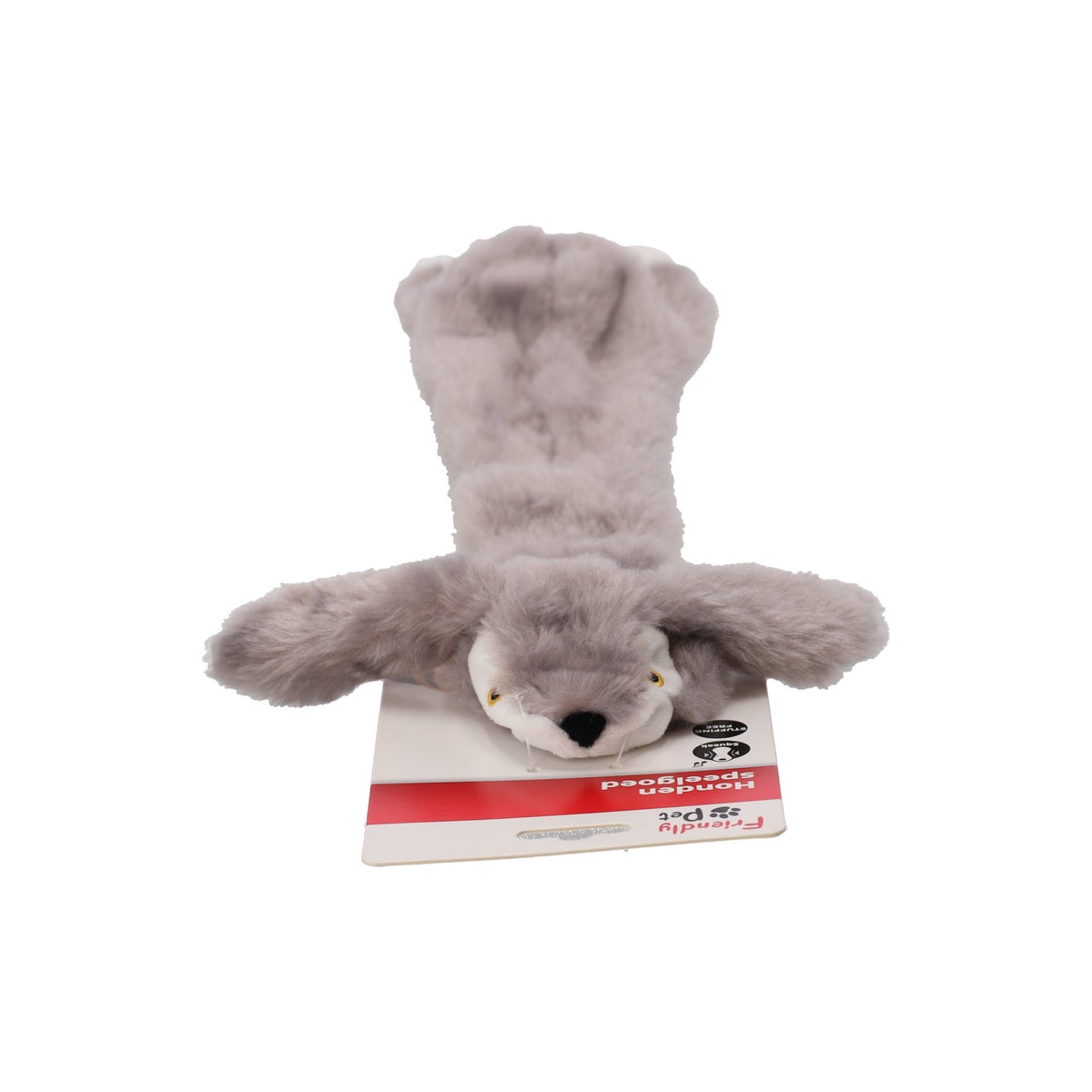 Hondenspeelgoed Alisa konijn grijs S 16x55x5cm Hondenspeelgoed Alisa konijn grijs S 16x55x5cm