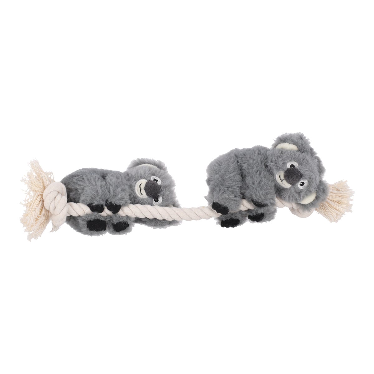 Hondenspeelgoed Hangta koala + touw grijs S 40 cm Hondenspeelgoed Hangta koala + touw grijs S 40 cm