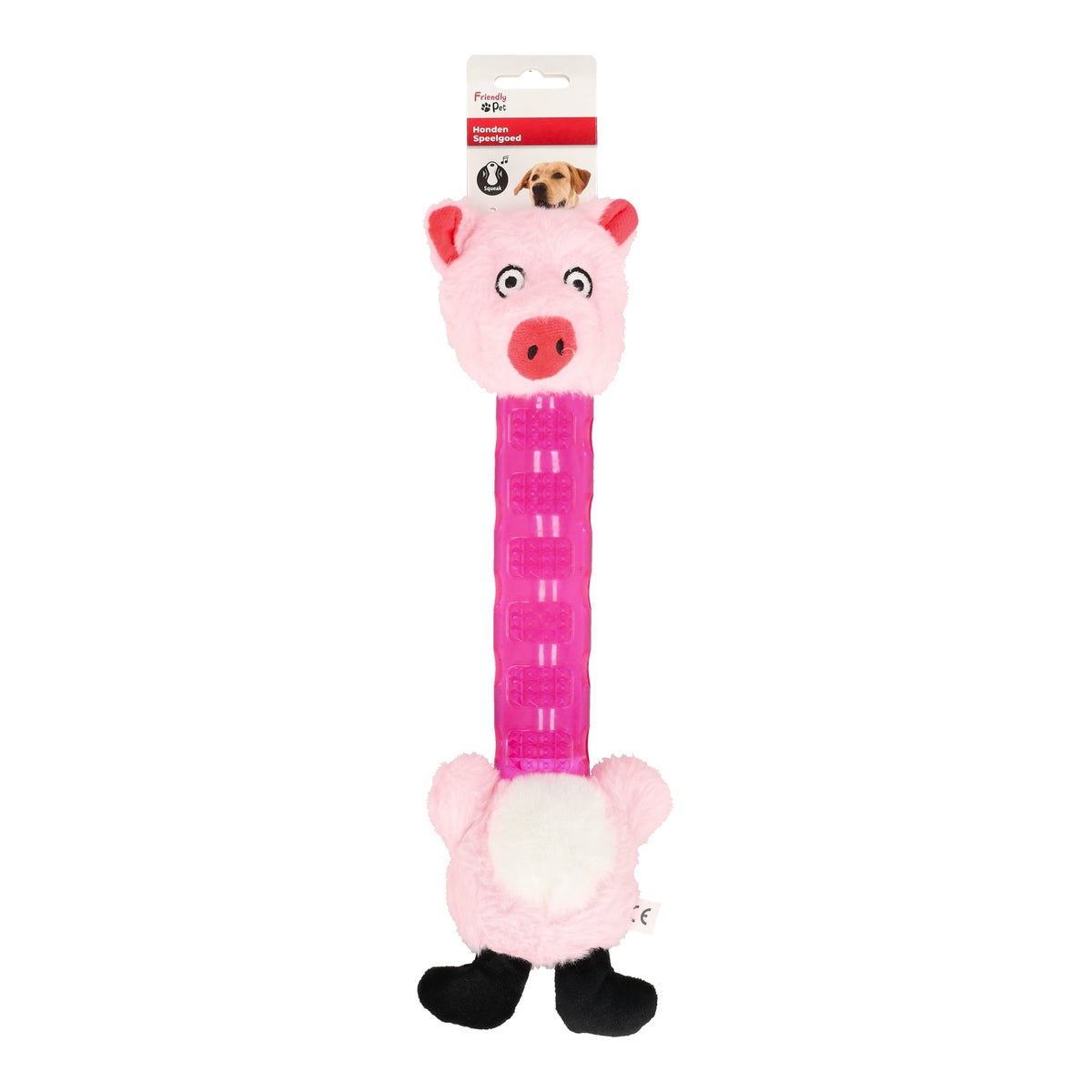 Hondenspeelgoed Necki varken plush roze 38 x 15 x 7 cm Hondenspeelgoed Necki varken plush roze 38 x 15 x 7 cm