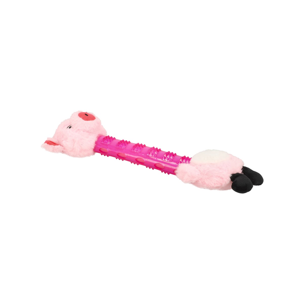 Hondenspeelgoed Necki varken plush roze 38x15x7cm Hondenspeelgoed Necki varken plush roze 38x15x7cm