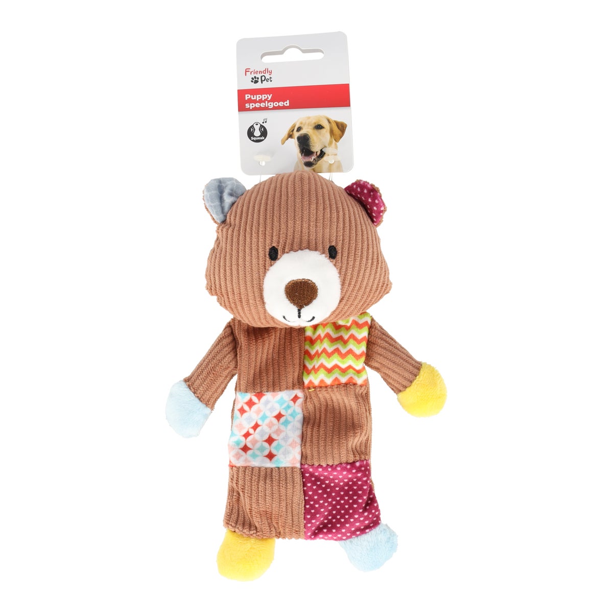 Hondenspeelgoed Nilak beer plush bruin 22cm Hondenspeelgoed Nilak beer plush bruin 22cm