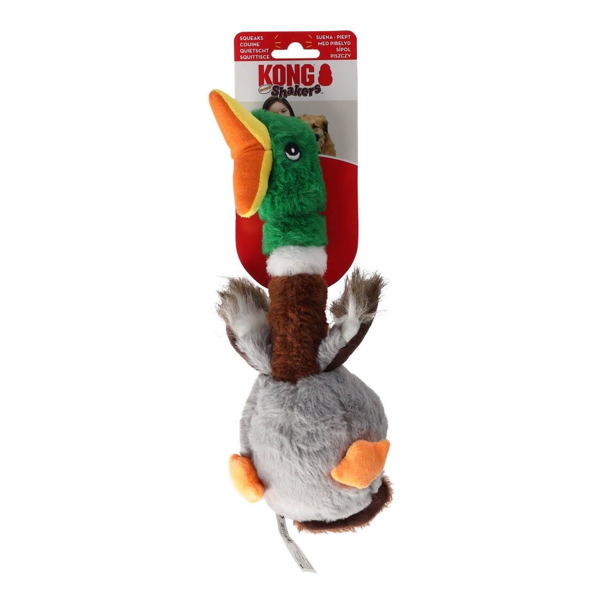 Hondenspeelgoed shakers eend small Kong Hondenspeelgoed shakers eend small Kong