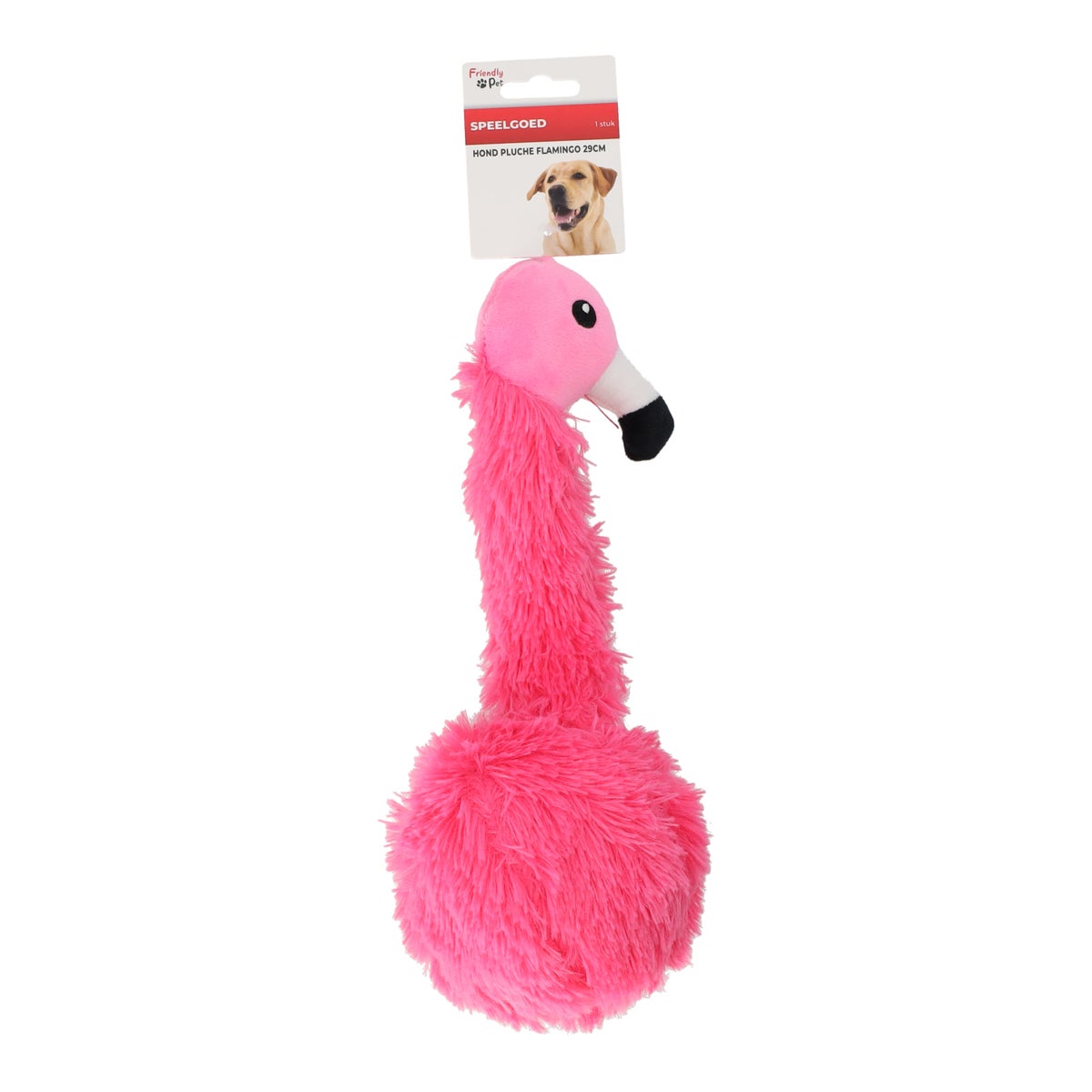 Hondenspeelgoed pluche flamingo 29cm Hondenspeelgoed pluche flamingo 29cm