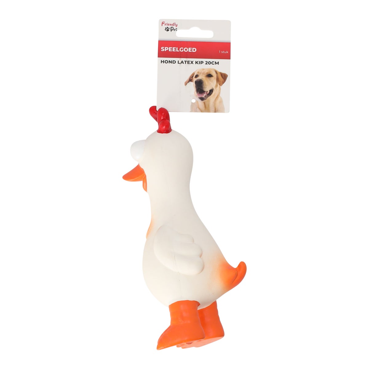 Hondenspeelgoed latex kip 20 cm Hondenspeelgoed latex kip 20 cm