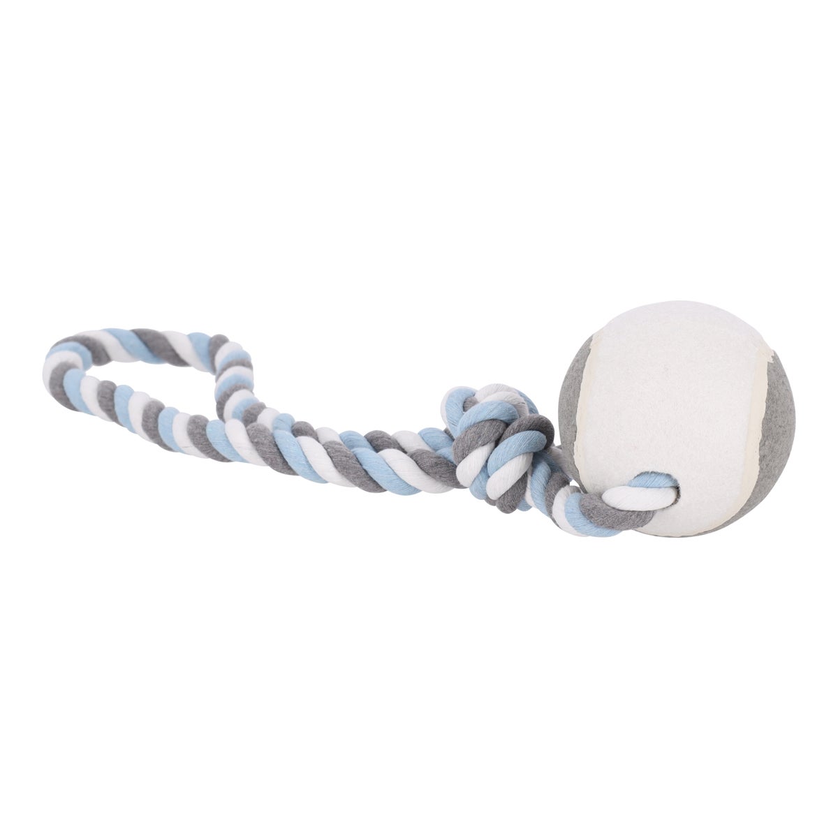 Hondenspeelgoed trektuig tennisbal 50cm Hondenspeelgoed trektuig tennisbal 50cm