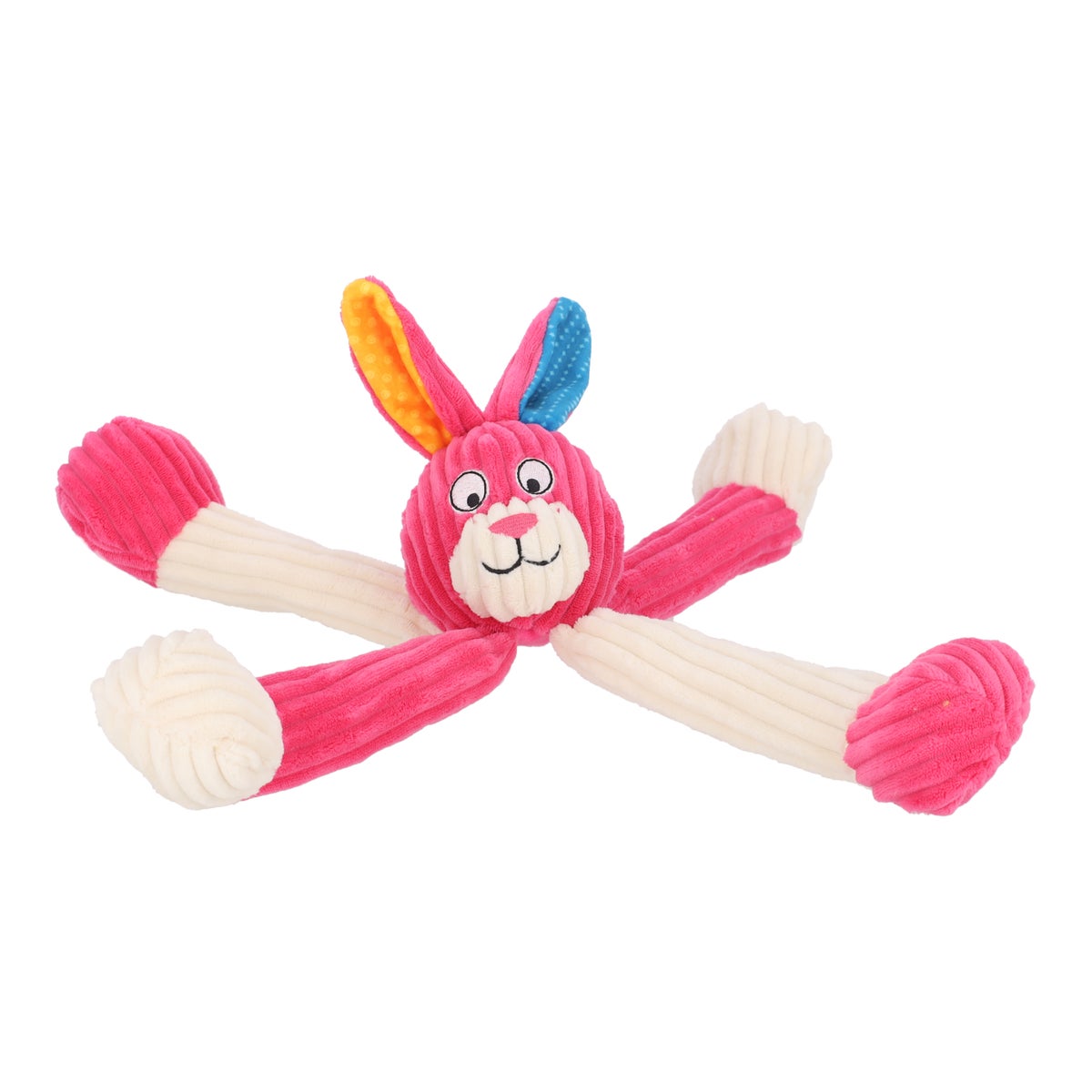 Hondenspeelgoed konijn roze 13x37cm Hondenspeelgoed konijn roze 13x37cm