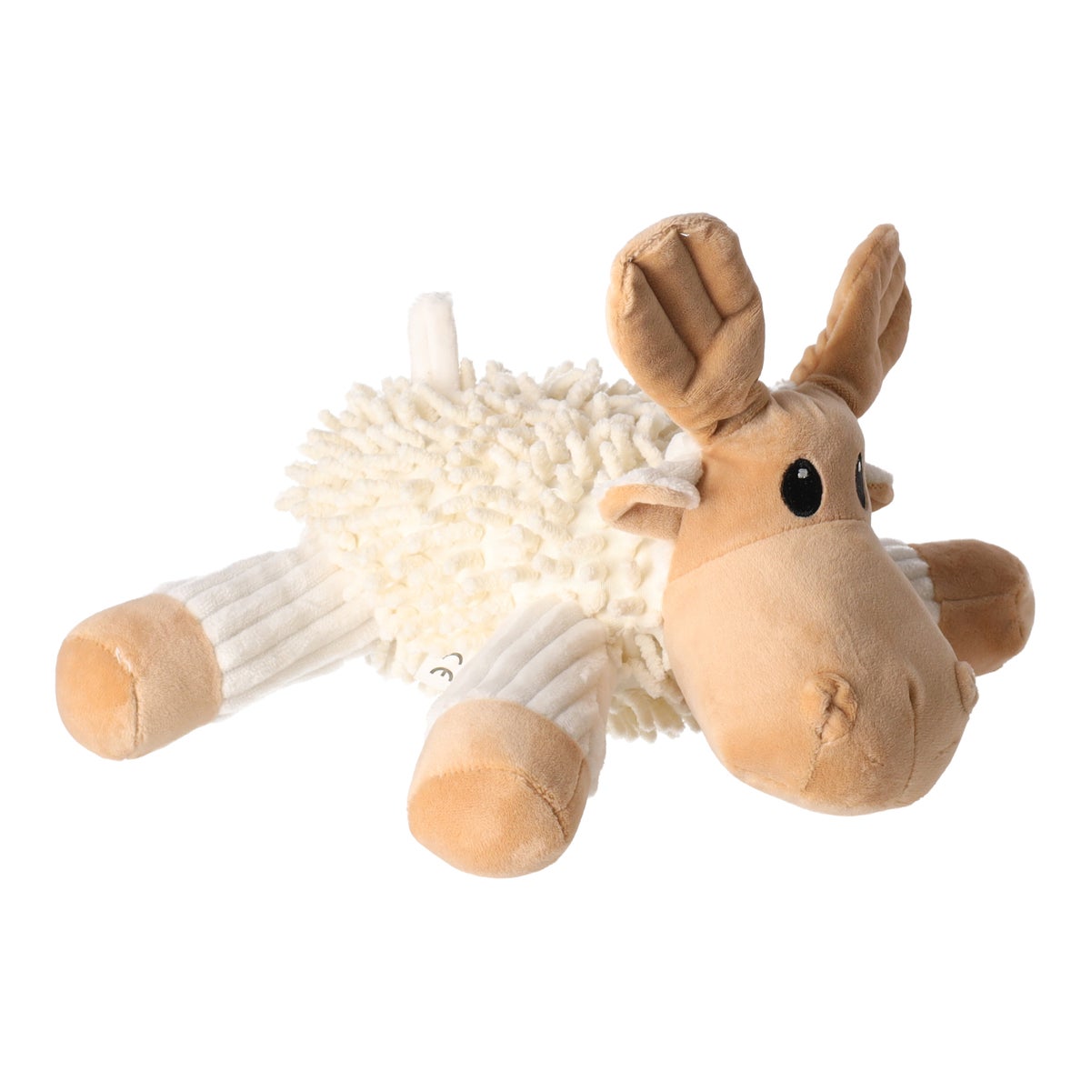 Hondenspeelgoed rendier beige 28 x 18 cm Hondenspeelgoed rendier beige 28 x 18 cm