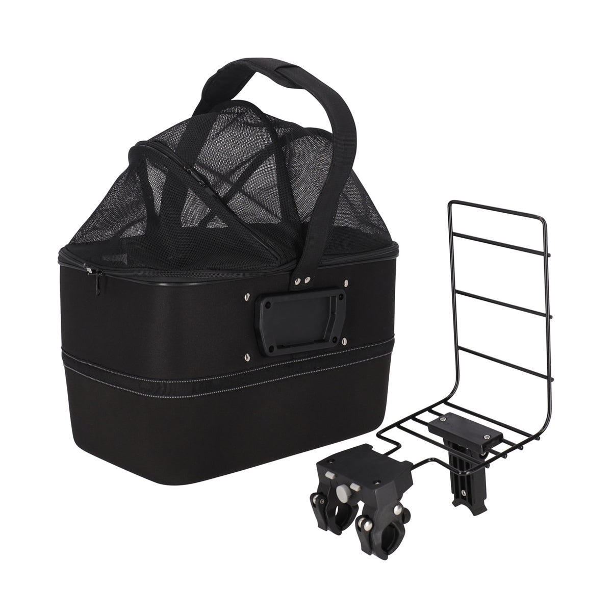 Fietsmand voor 41 x 41 x 29 cm zwart Fietsmand voor 41 x 41 x 29 cm zwart