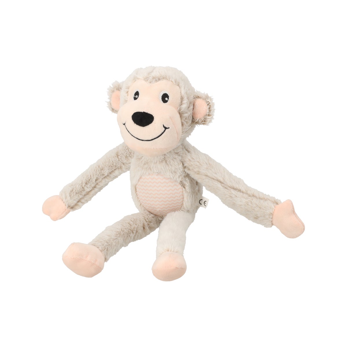 Hondenspeelgoed Minka aap beige 23x12x40cm Hondenspeelgoed Minka aap beige 23x12x40cm