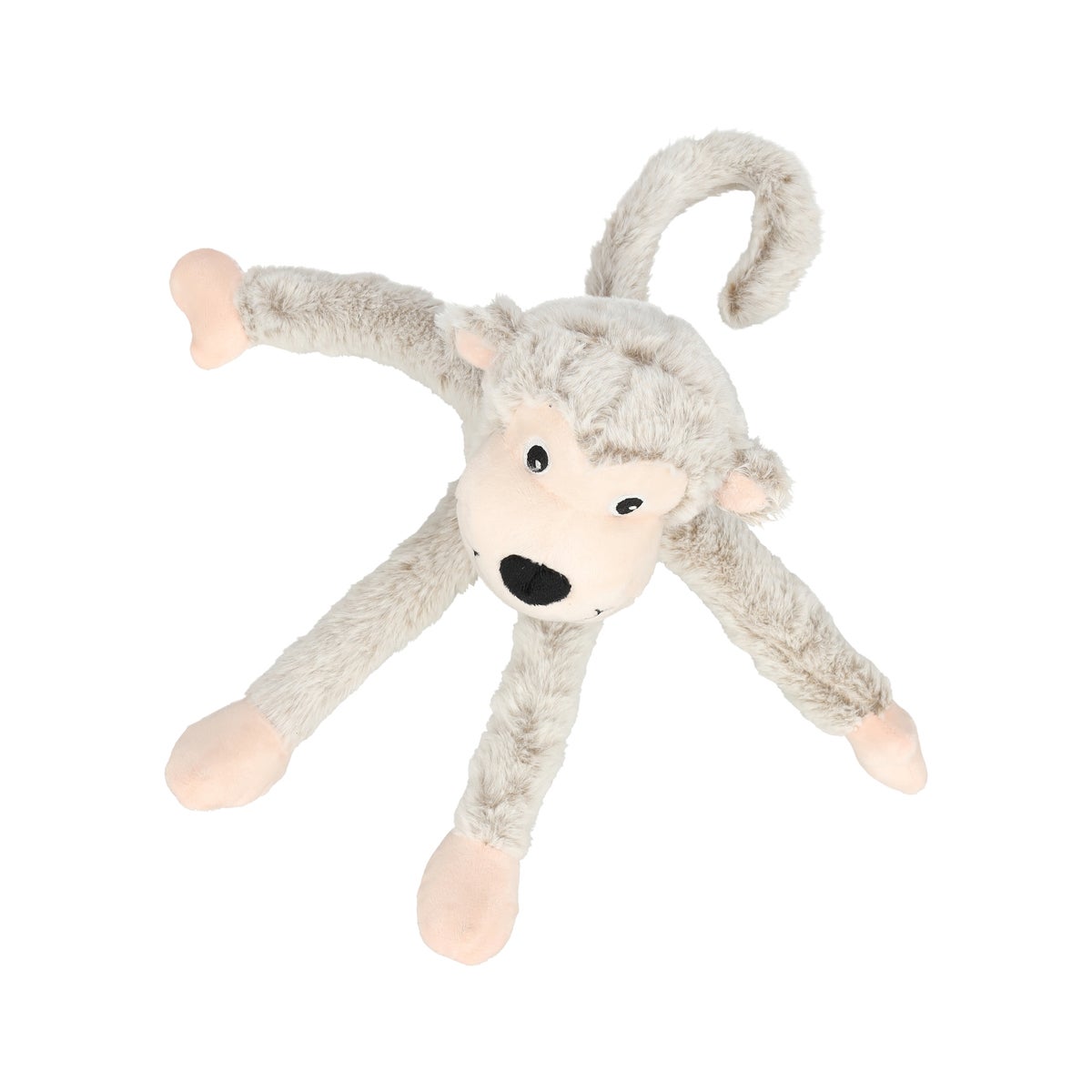 Hondenspeelgoed Minka aap beige 23x12x40cm Hondenspeelgoed Minka aap beige 23x12x40cm