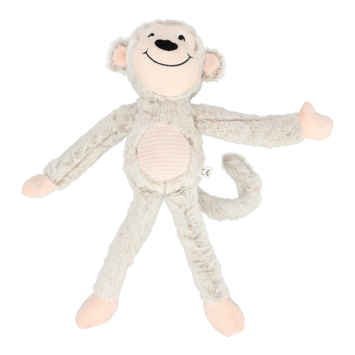 Hondenspeelgoed Minka aap beige 23x12x40cm Hondenspeelgoed Minka aap beige 23x12x40cm