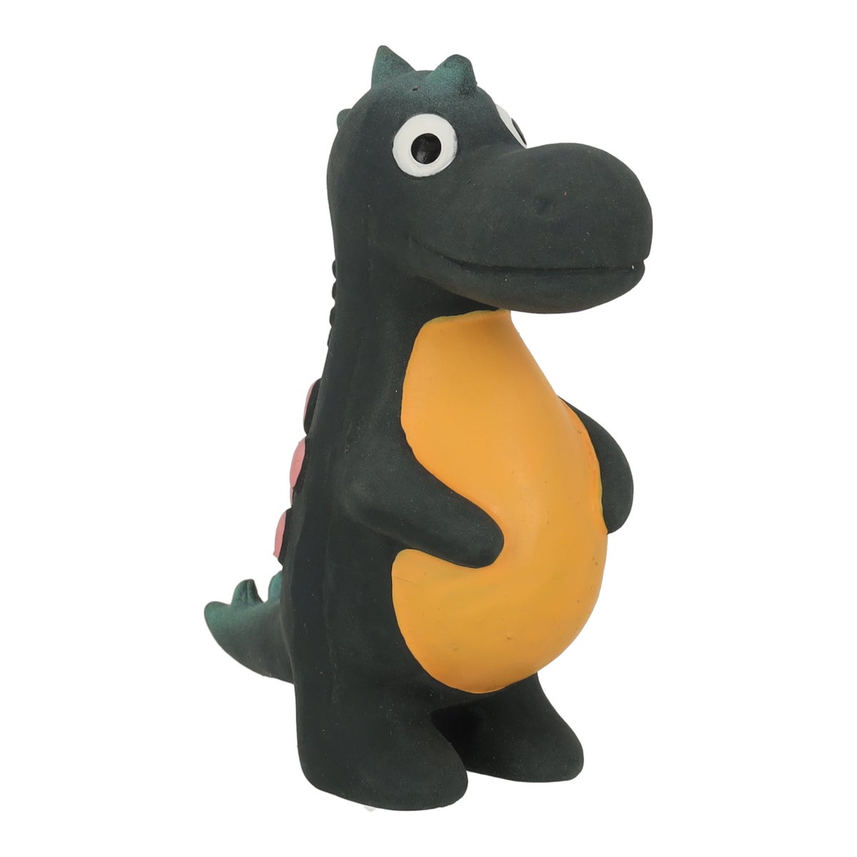 Hondenspeelgoed latex Puga dino zwart S Hondenspeelgoed latex Puga dino zwart S