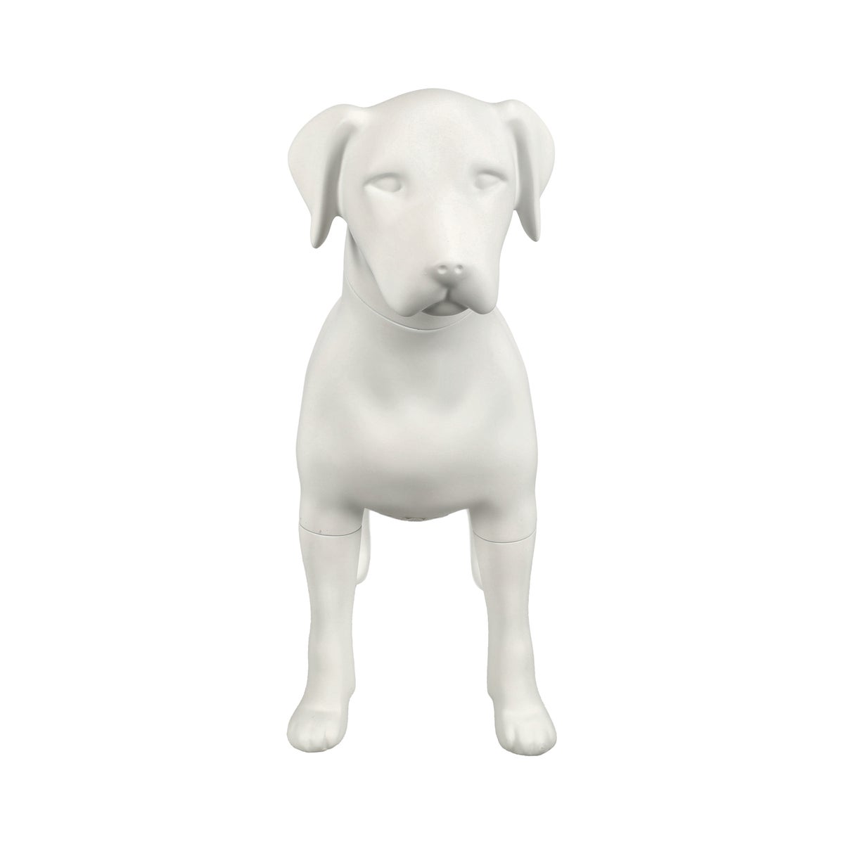 Paspop hond staand M wit Paspop hond staand M wit