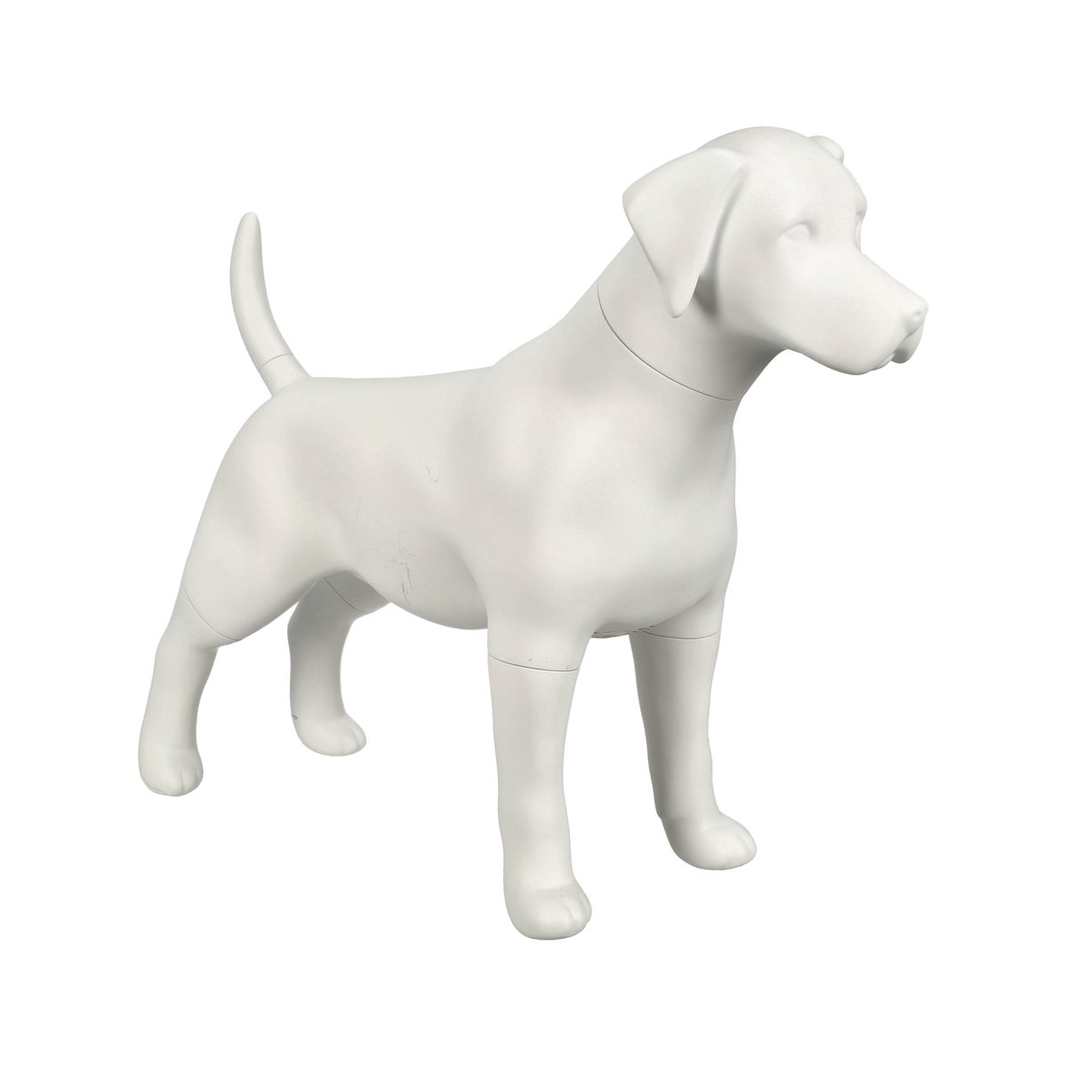 Paspop hond staand M wit Paspop hond staand M wit