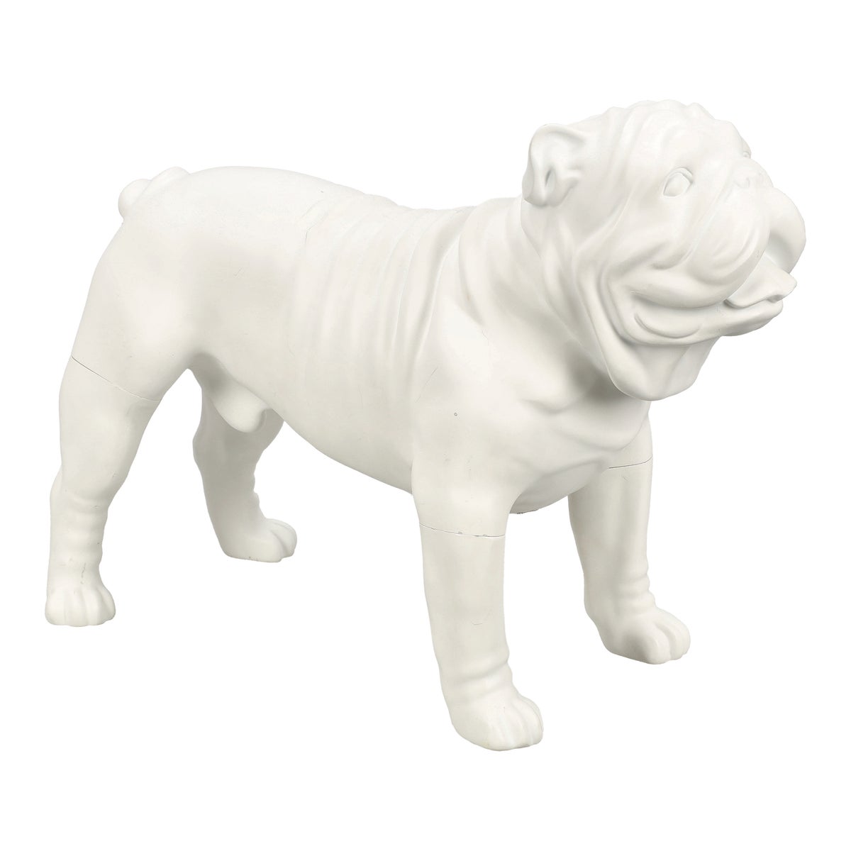 Paspop hond staand S wit Paspop hond staand S wit