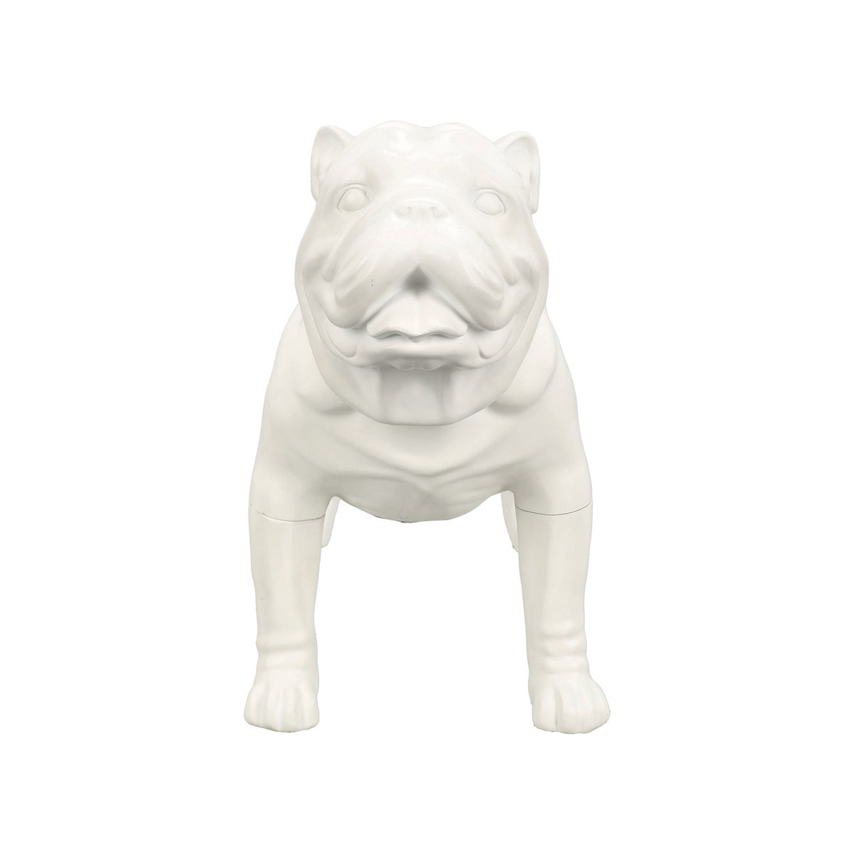 Paspop hond staand S wit Paspop hond staand S wit