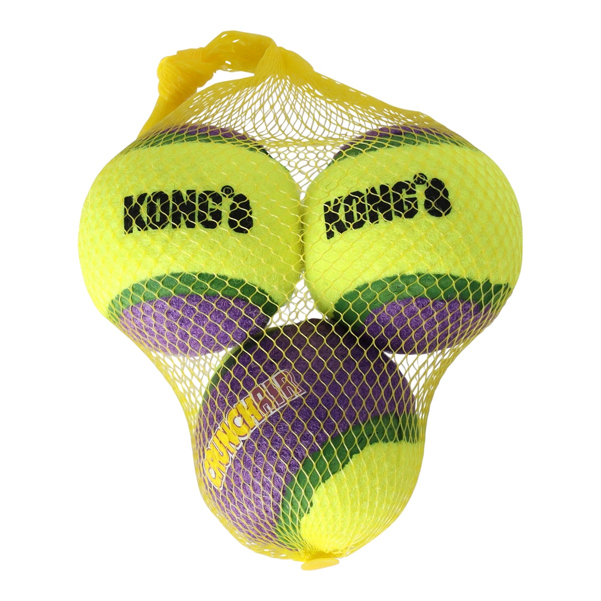 Hondenspeelgoed crunchair bal M 3 stuks Hondenspeelgoed crunchair bal M 3 stuks