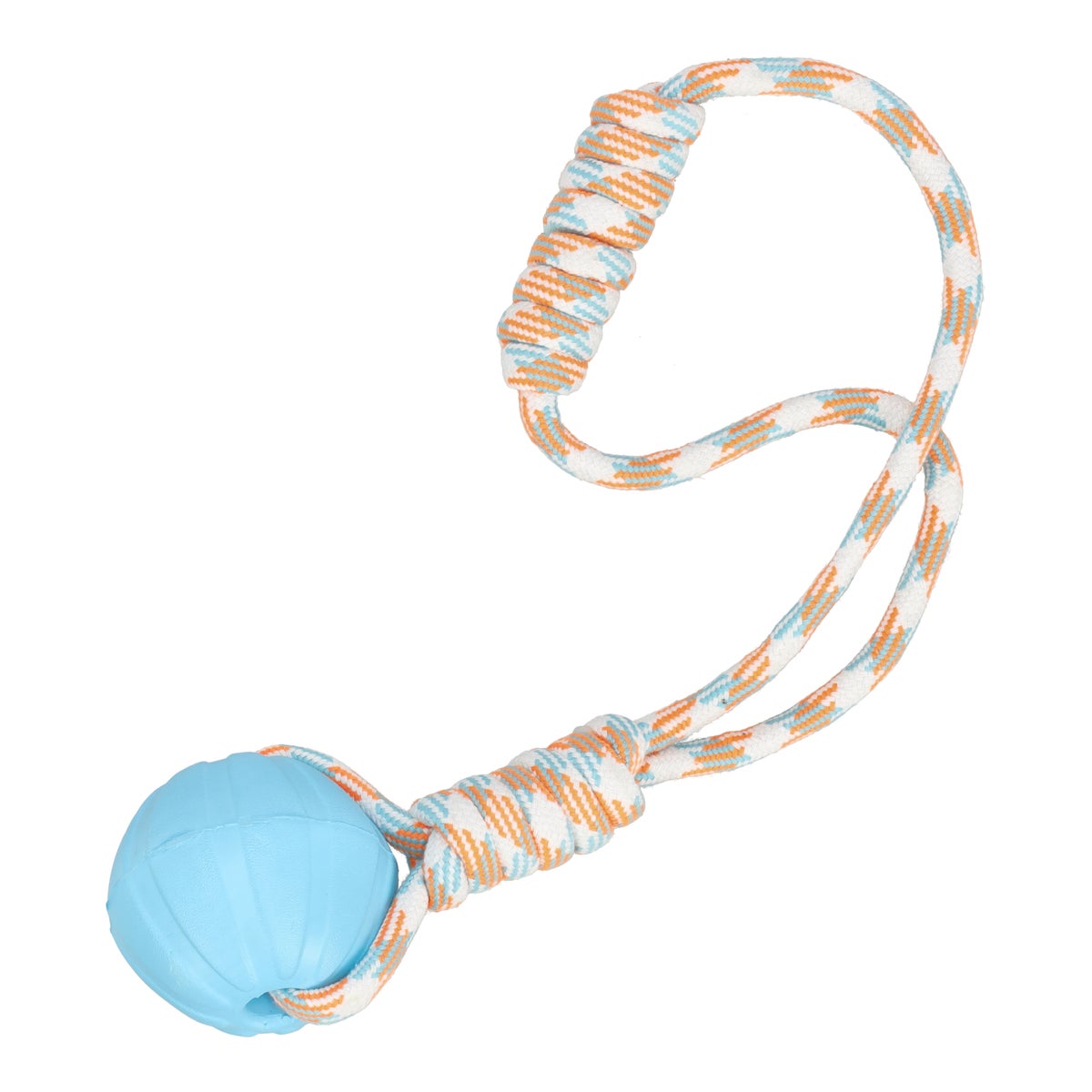 Hondenspeelgoed apporteerbal en lus drijf 45 cm Friendly Pet Hondenspeelgoed apporteerbal en lus drijf 45 cm Friendly Pet