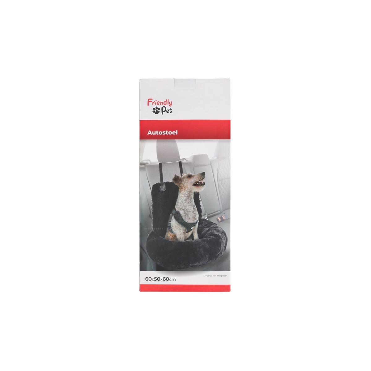 Autostoel hond Krems zwart 60 x 50 x 20 cm Autostoel hond Krems zwart 60 x 50 x 20 cm