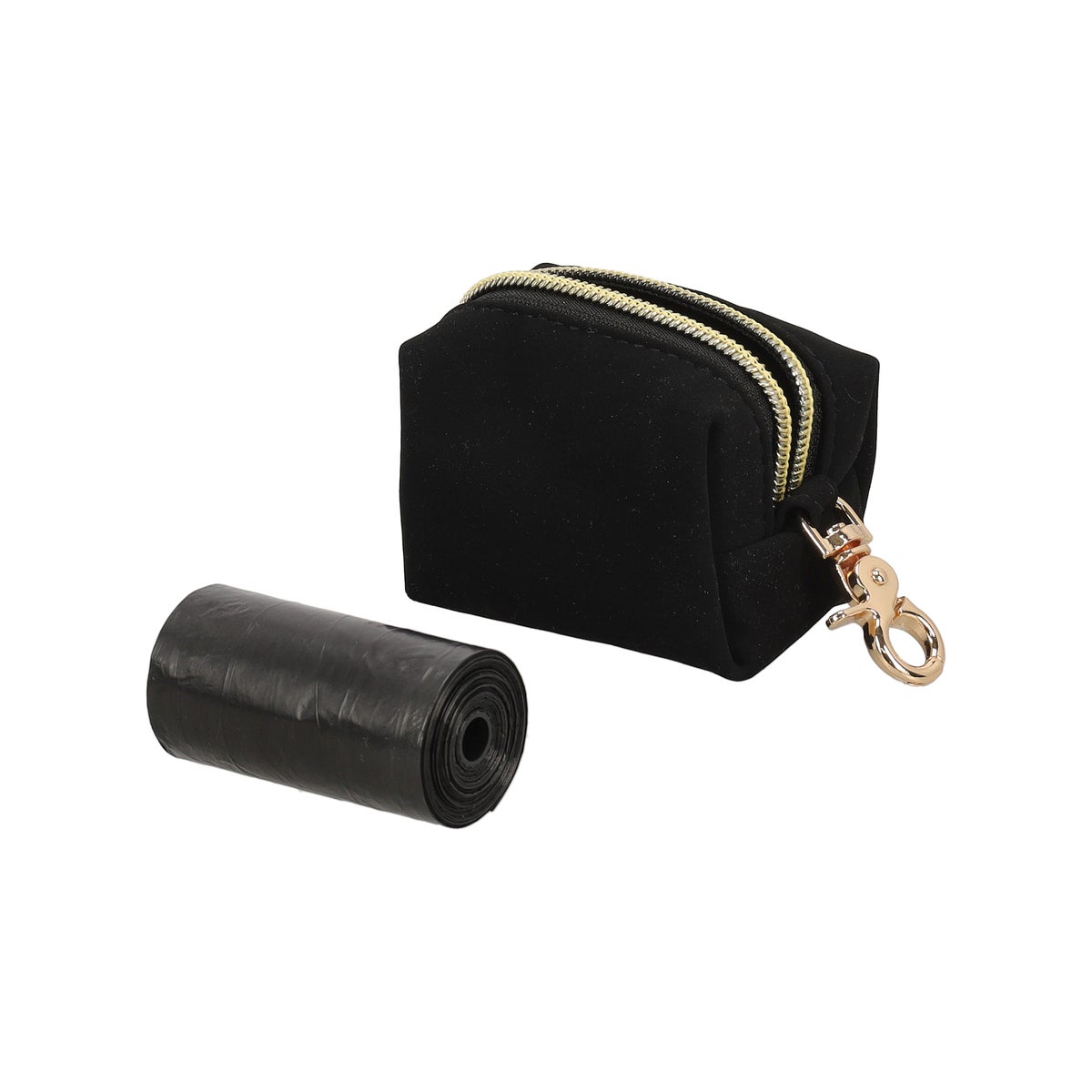 Poepzakhouder met zakjes Mirko zwart Poepzakhouder met zakjes Mirko zwart