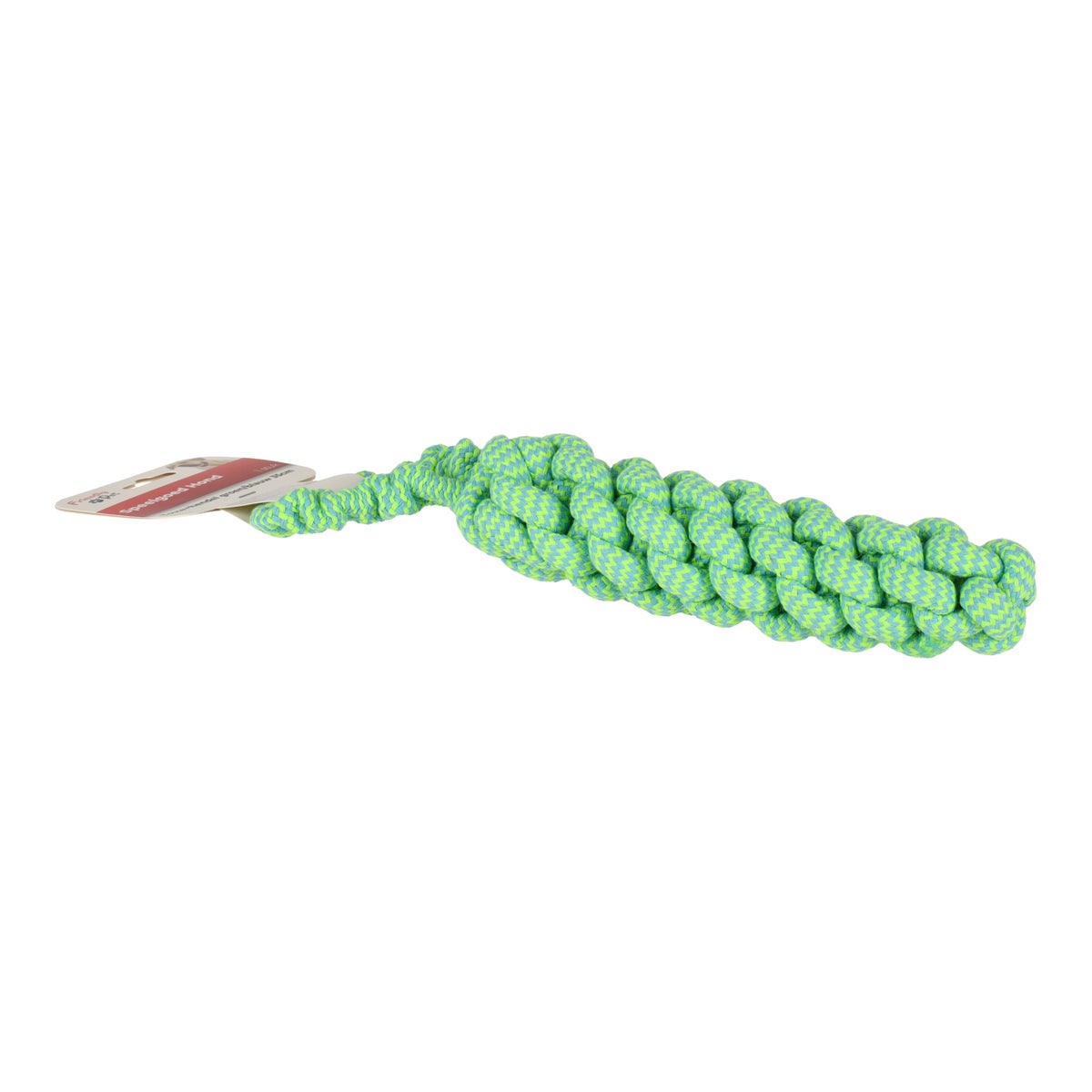 Hondenspeelgoed touw en hendel gr/bl 35 cm Hondenspeelgoed touw en hendel gr/bl 35 cm