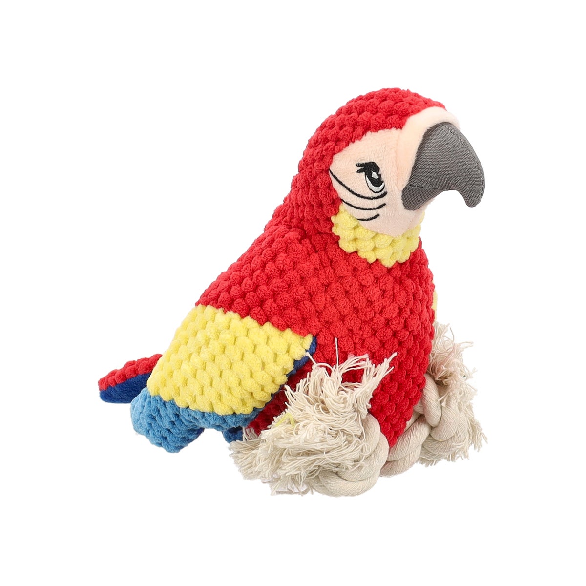 Hondenspeelgoed papegaai rood 33cm Hondenspeelgoed papegaai rood 33cm