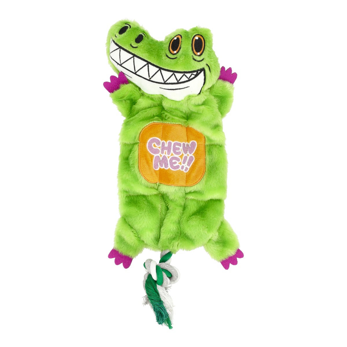 Hondenspeelgoed krokodil+touw 40cm Hondenspeelgoed krokodil+touw 40cm