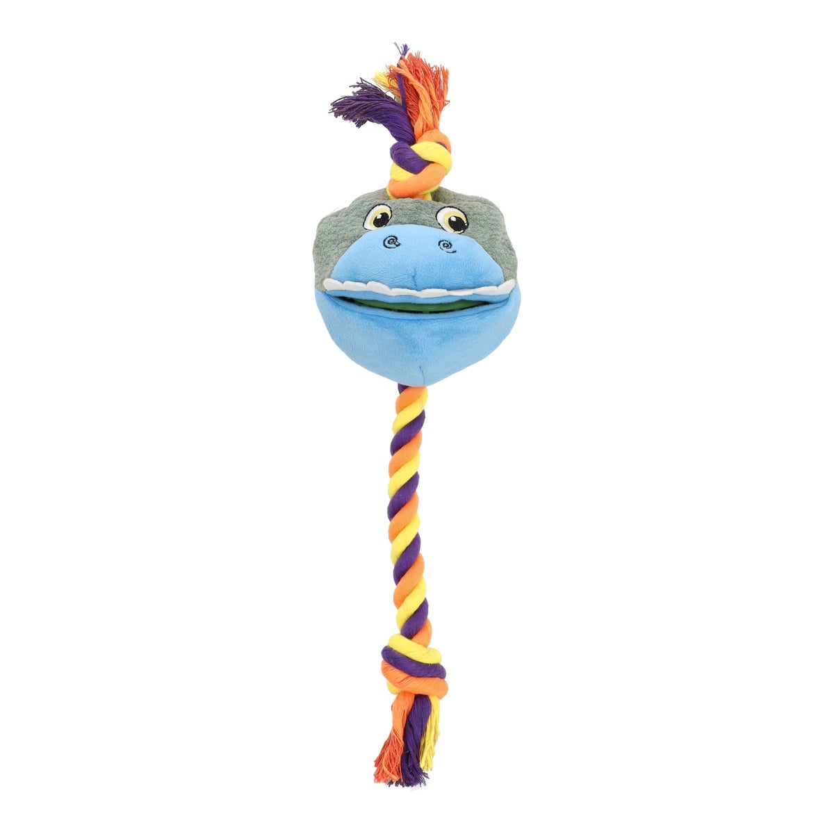 Hondenspeelgoed draak met touw TPR 36cm Hondenspeelgoed draak met touw TPR 36cm