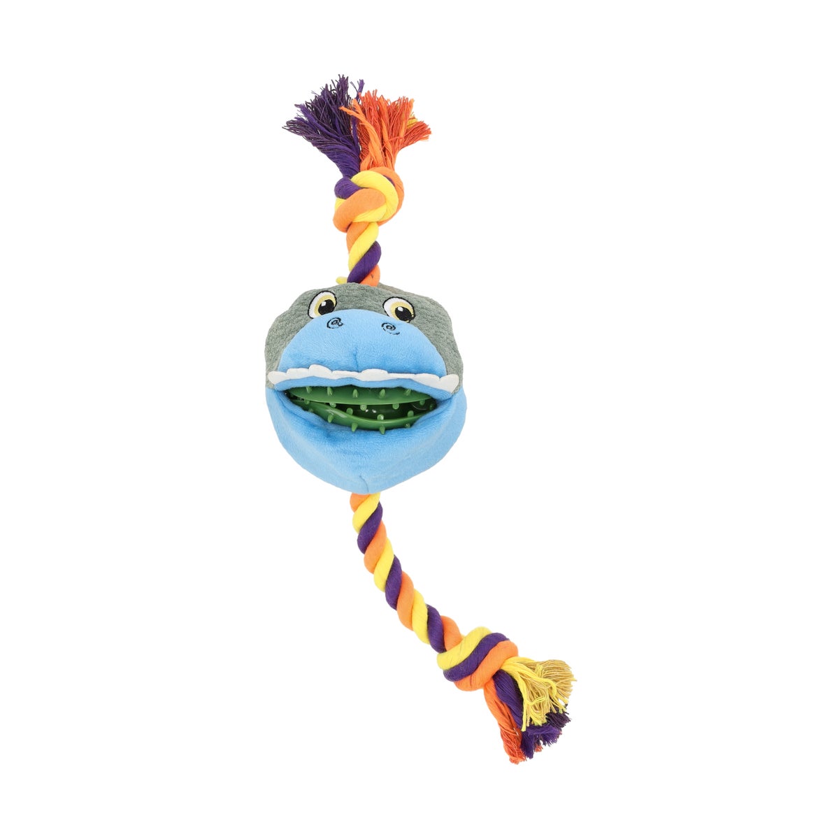 Hondenspeelgoed draak met touw TPR 36cm Hondenspeelgoed draak met touw TPR 36cm