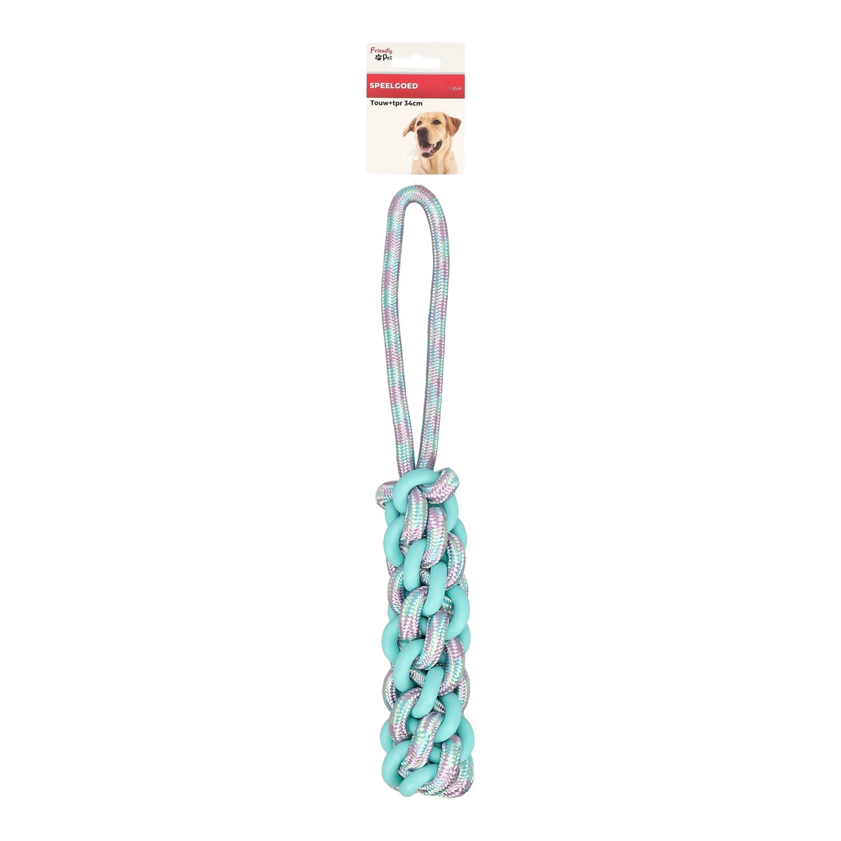 Hondenspeelgoed touw TPR 34cm Hondenspeelgoed touw TPR 34cm