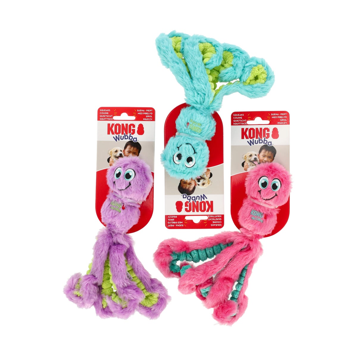 Hondenspeelgoed Wubba octopus S Kong Hondenspeelgoed Wubba octopus S Kong