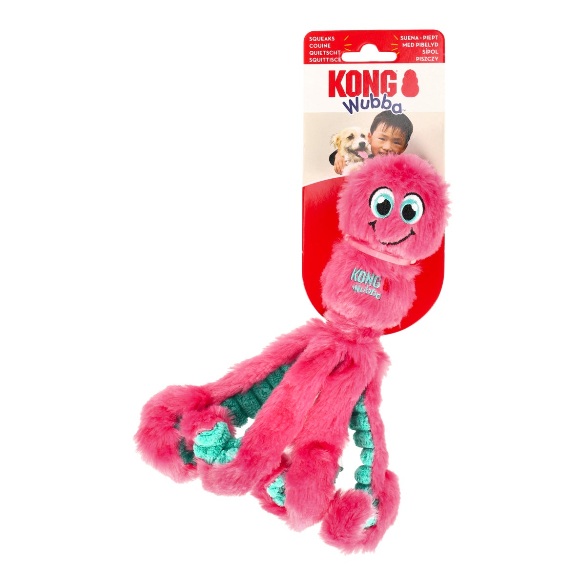 Hondenspeelgoed Wubba octopus S Kong Hondenspeelgoed Wubba octopus S Kong