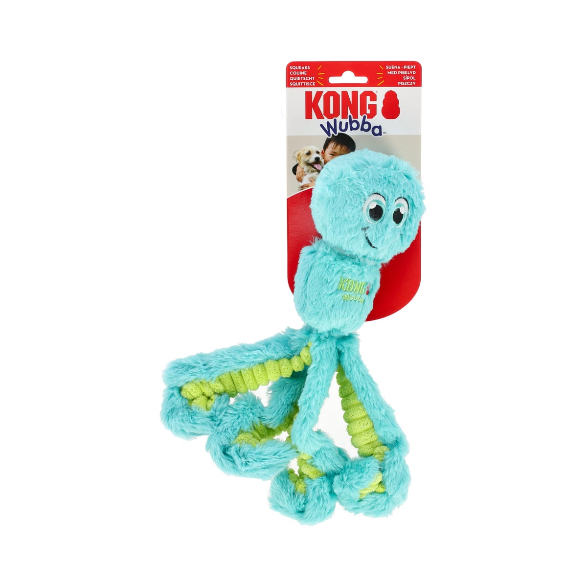 Hondenspeelgoed Wubba octopus L Kong Hondenspeelgoed Wubba octopus L Kong