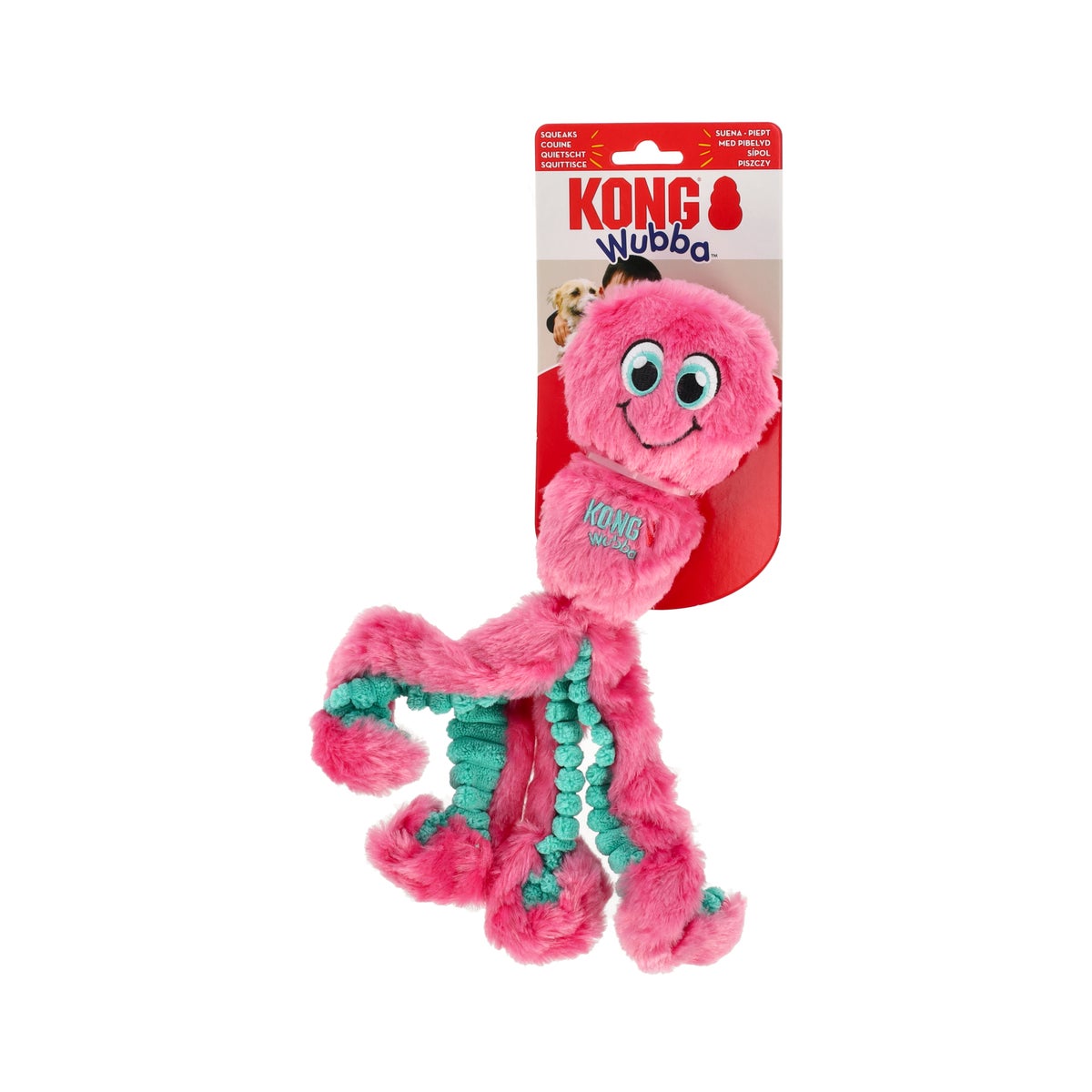 Hondenspeelgoed Wubba octopus L Kong Hondenspeelgoed Wubba octopus L Kong