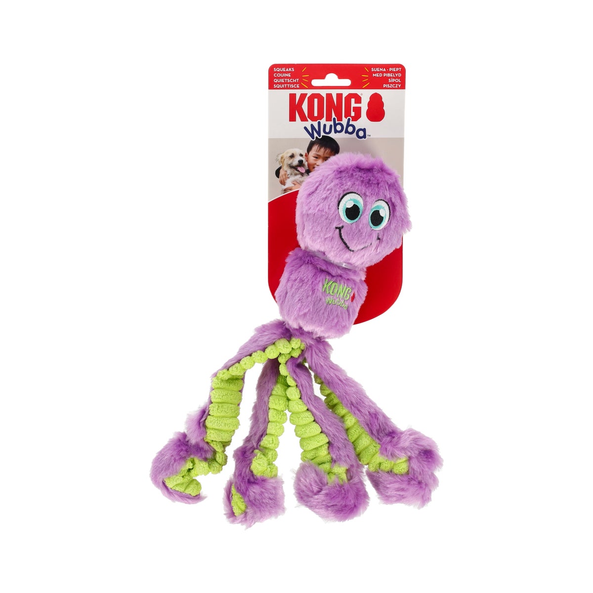 Hondenspeelgoed Wubba octopus L Kong Hondenspeelgoed Wubba octopus L Kong