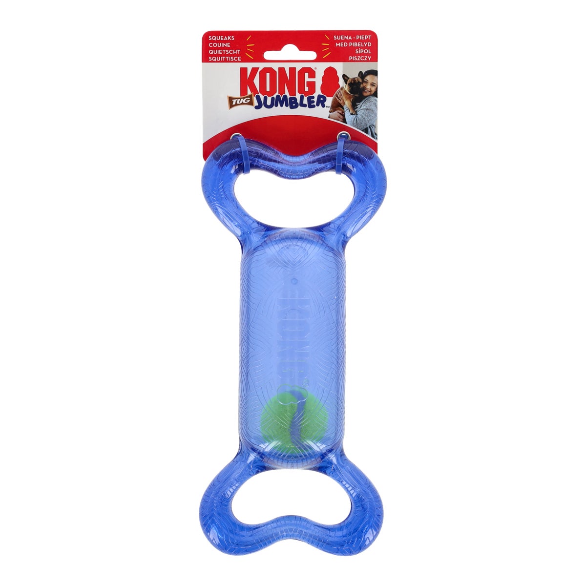 Hondenspeelgoed Jumbler tug S/M Kong Hondenspeelgoed Jumbler tug S/M Kong