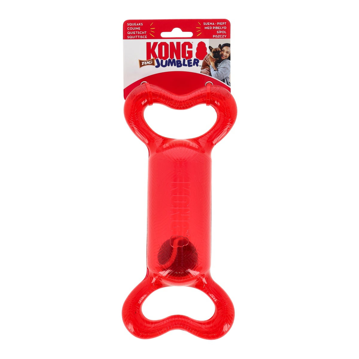 Hondenspeelgoed Jumbler tug S/M Kong Hondenspeelgoed Jumbler tug S/M Kong