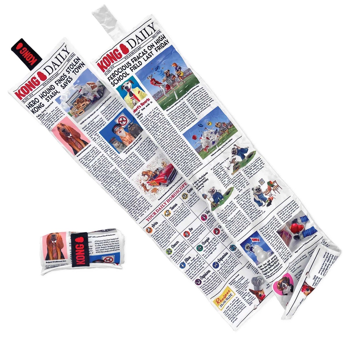 Hondenspeelgoed krant XL Kong Hondenspeelgoed krant XL Kong