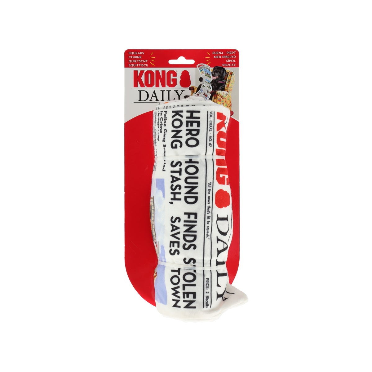 Hondenspeelgoed krant XL Kong Hondenspeelgoed krant XL Kong