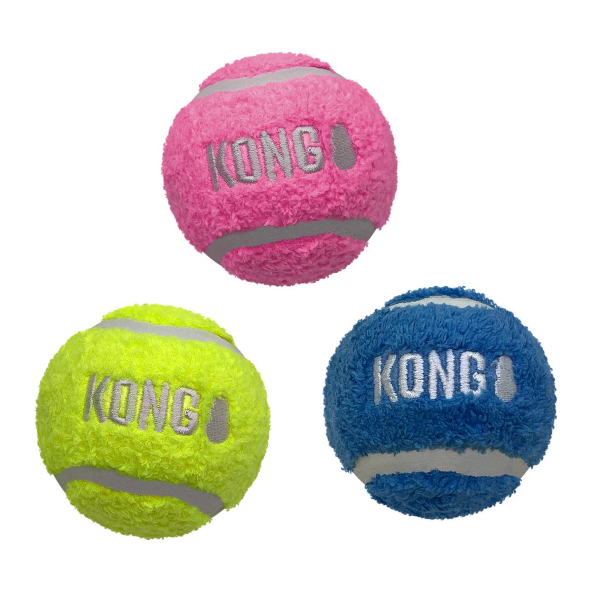 Hondenspeelgoed Sport softies balls 3 stuks S Hondenspeelgoed Sport softies balls 3 stuks S