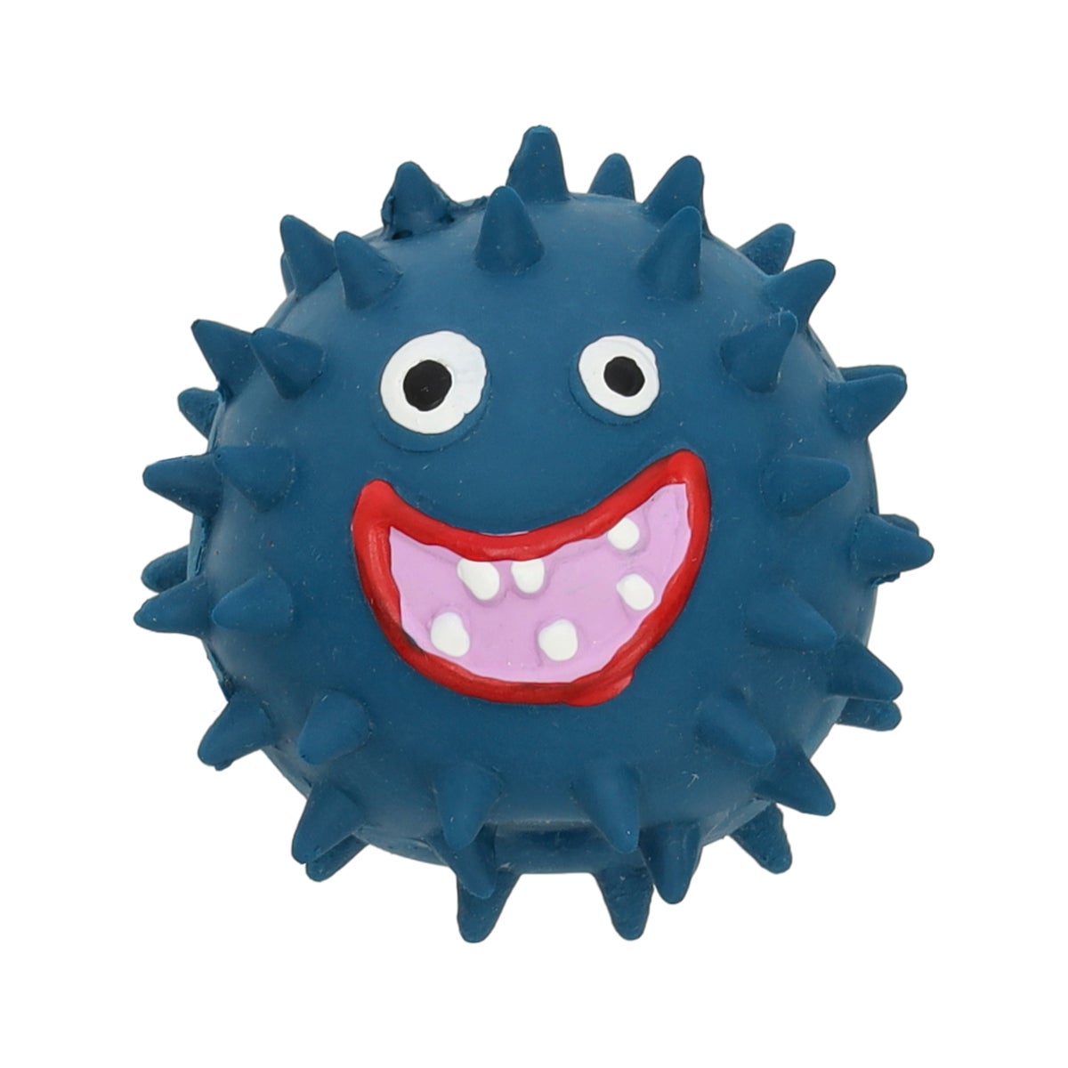 Hondenspeelgoed stekelbal 9cm latex Hondenspeelgoed stekelbal 9cm latex