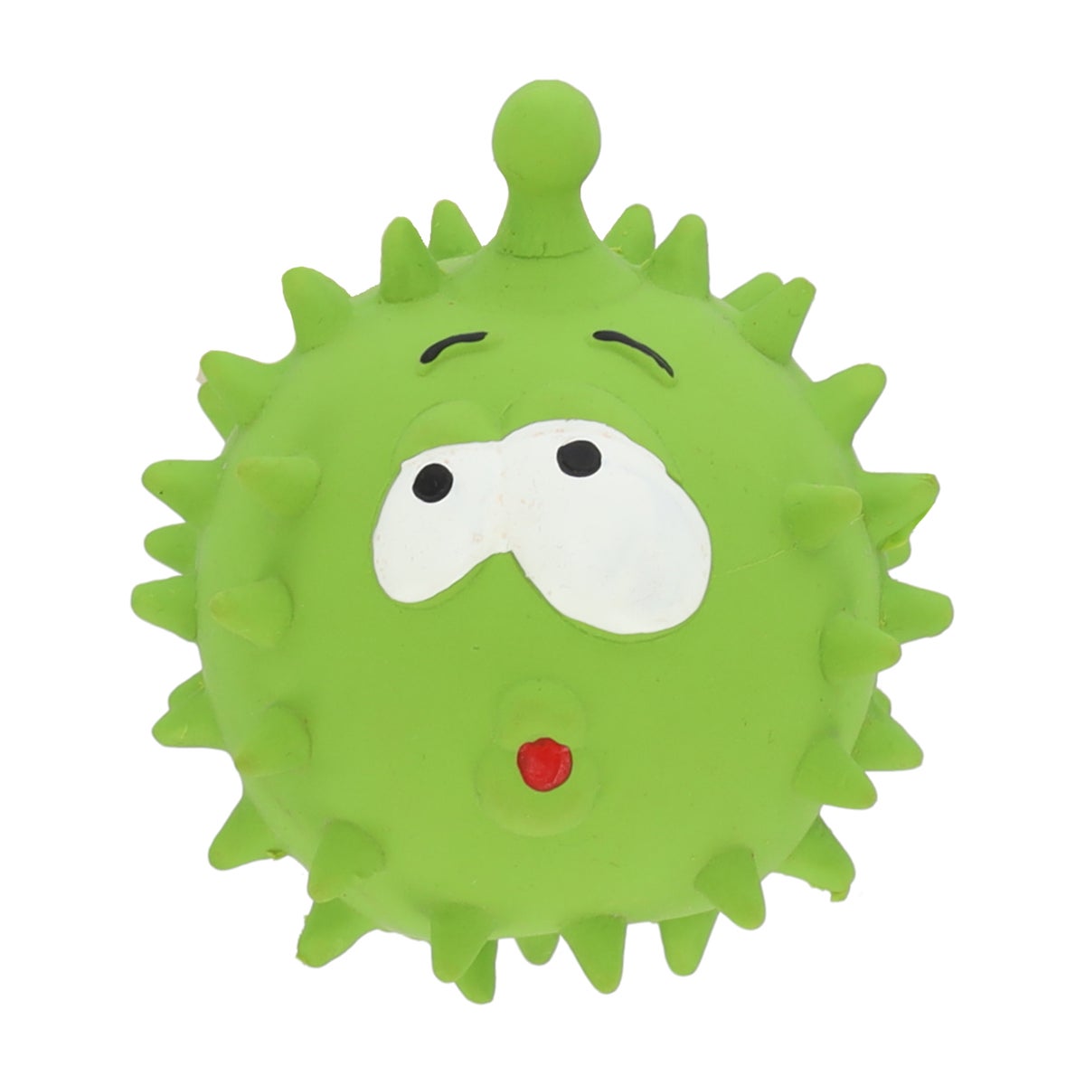 Hondenspeelgoed stekelbal 9cm latex Hondenspeelgoed stekelbal 9cm latex